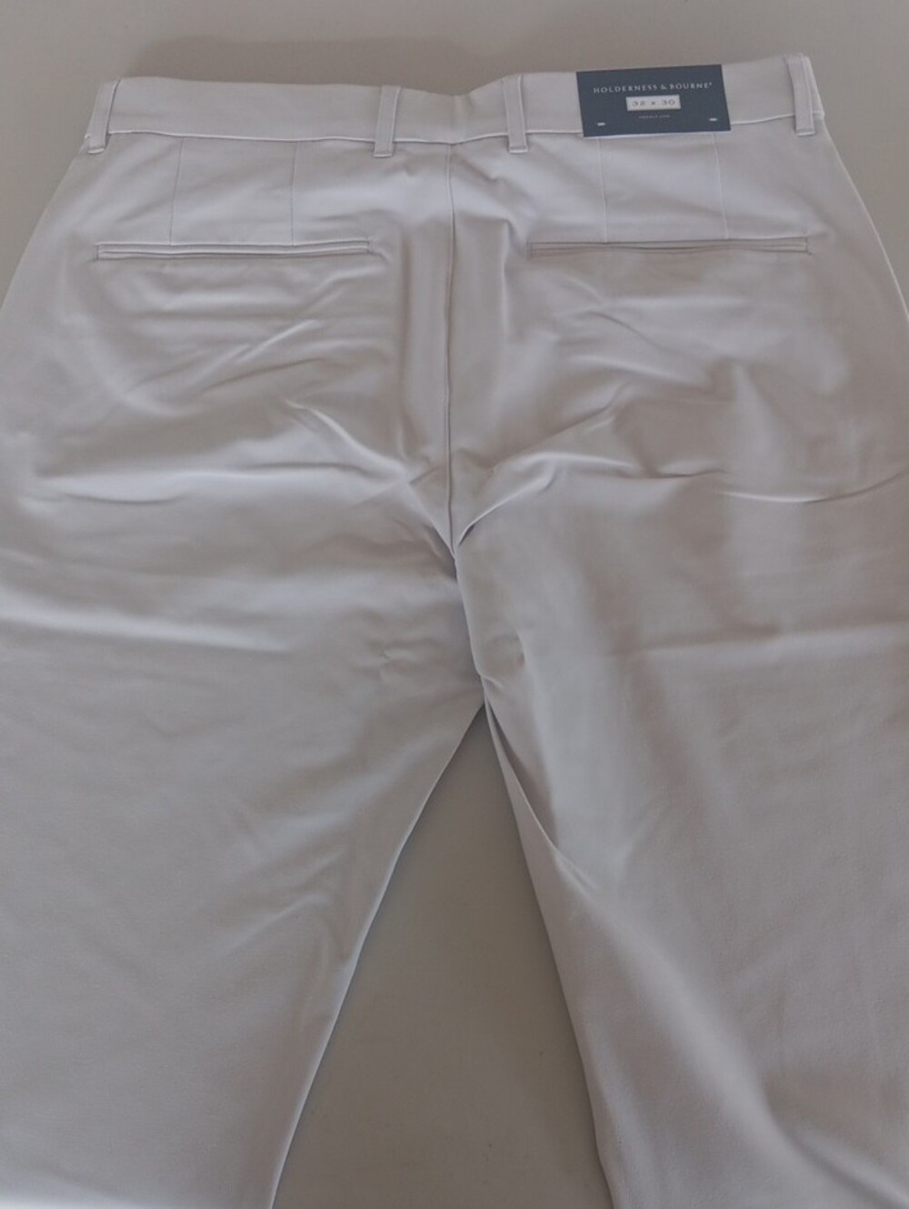Holderness& Bourne Men's Anson Chino Pants- Classic Tailored Fit - Picture 5 of 6